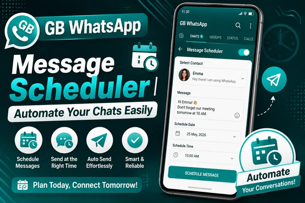 GB WhatsApp Message Scheduler | Automate Your Chats Easily