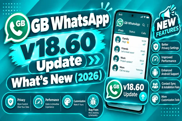 GB WhatsApp v18.60 Update – What's New (2026)