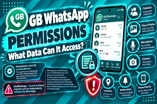GB WhatsApp Permissions – What Data Can It Access?